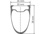 PAIRE DE ROUES DT SWISS ARC 1100 SPLINE CS DB 38mm – Image 4