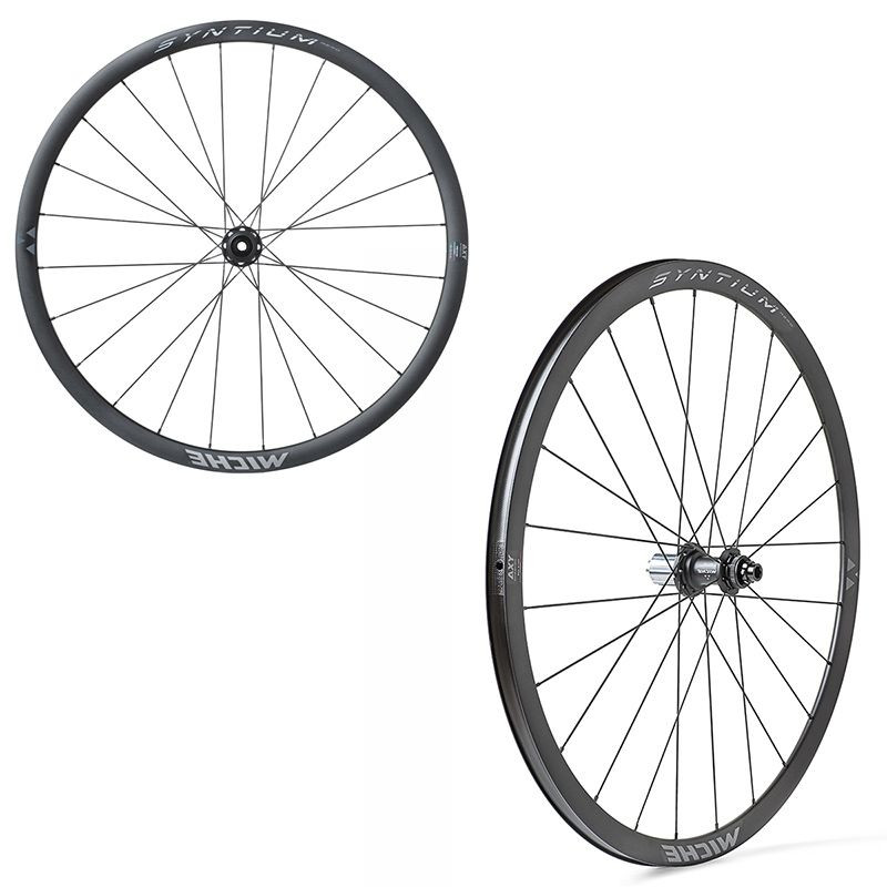 PAIRE DE ROUES MICHE SYNTIUM AERO DISQUE CENTERLOCK TUBELESS READY
