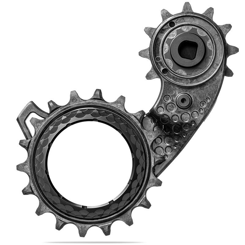 CHAPE DÉRAILLEUR ARRIÈRE ABSOLUTE BLACK HOLLOWCAGE POUR SRAM AXS CARBONE