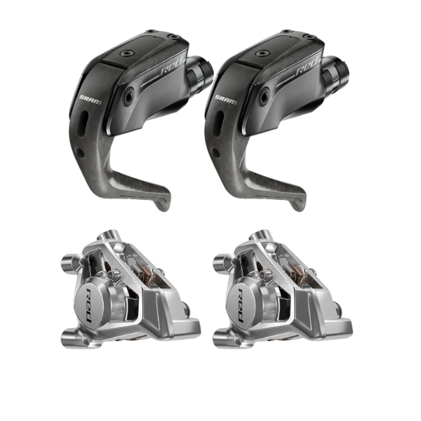 PAIRE DE LEVIERS ET ETRIERS SRAM RED E1 AERO