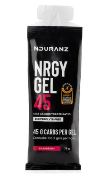 GEL ENERGETIQUE SANS ELECTROLYTES NDURANZ NRGY GEL 45